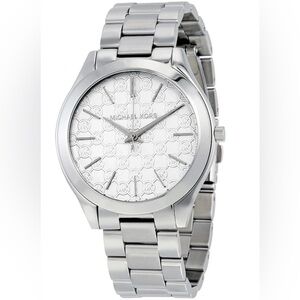 MICHAEL KORS RUNWAY SILVER DIAL STAINLESS STEEL LADIES WATCH